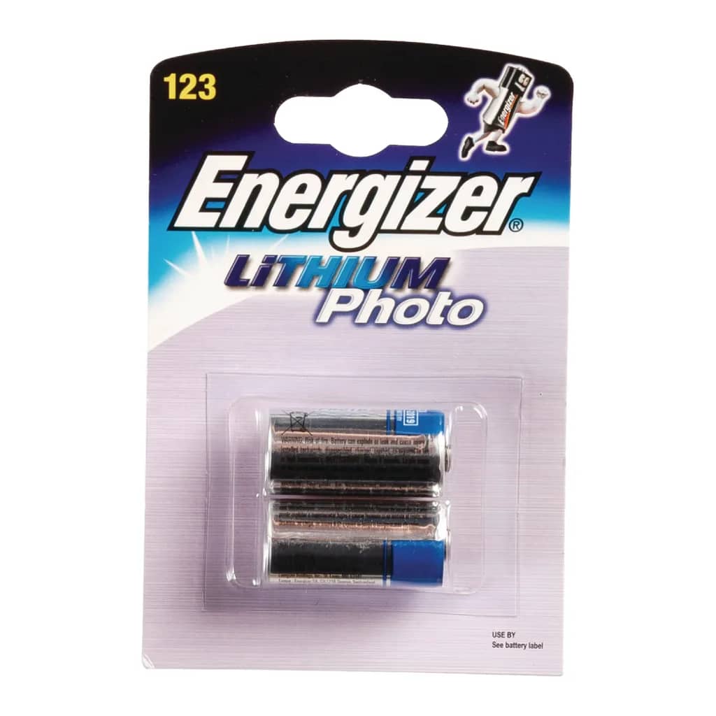 Energizer staafbatterij e2 Photo 123 Lithium 3V 2 stuks