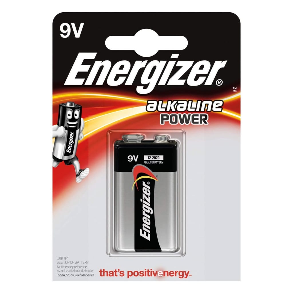 Afbeelding Energizer EN-E300127700 Alkaline Batterij 9 V Power 1-blister door Vidaxl.nl