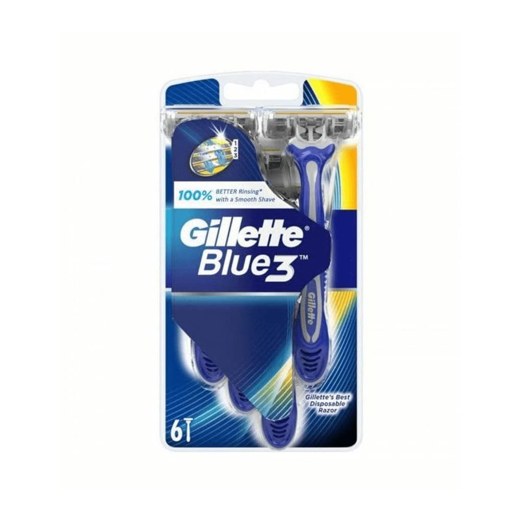 Gillette Blue 3 Wegwerpmesjes 6 st.