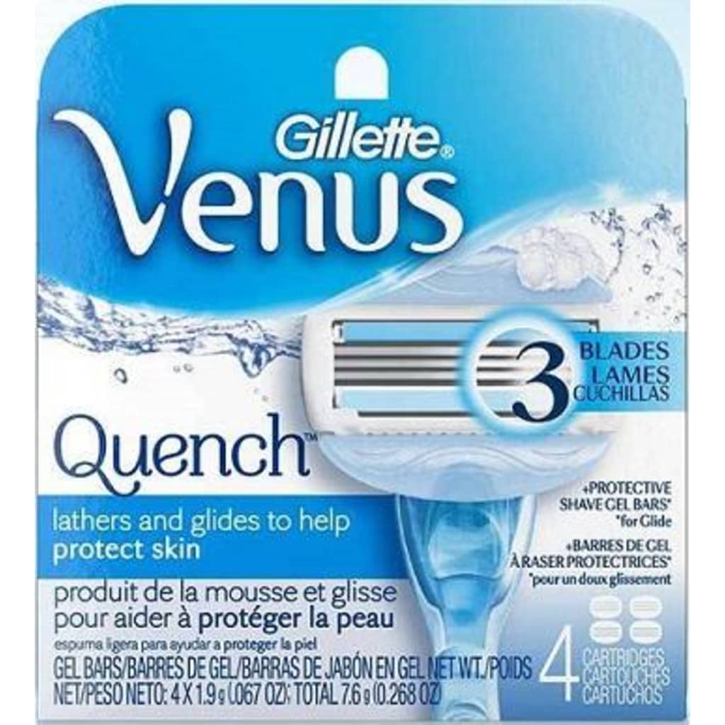 Gillette Venus Quench scheermesjes - 4 stuks