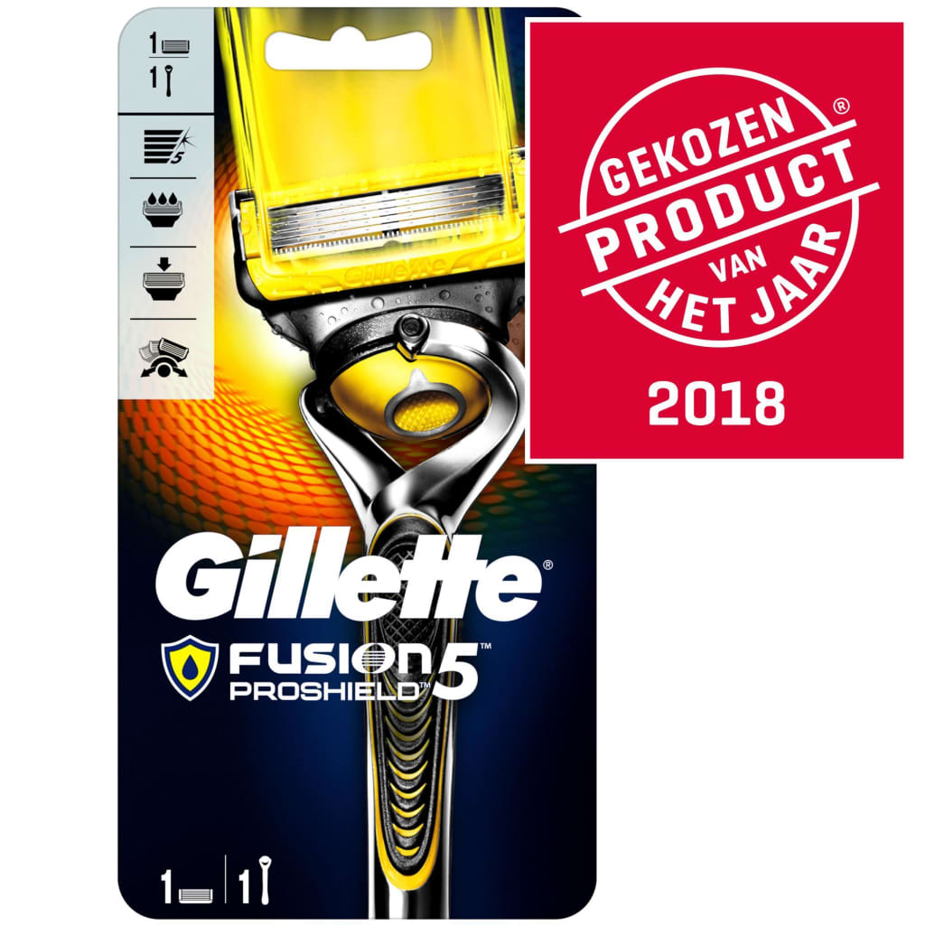 Afbeelding Gillette Fusion Proshield - Flexball + 1 Scheermesje door Vidaxl.nl