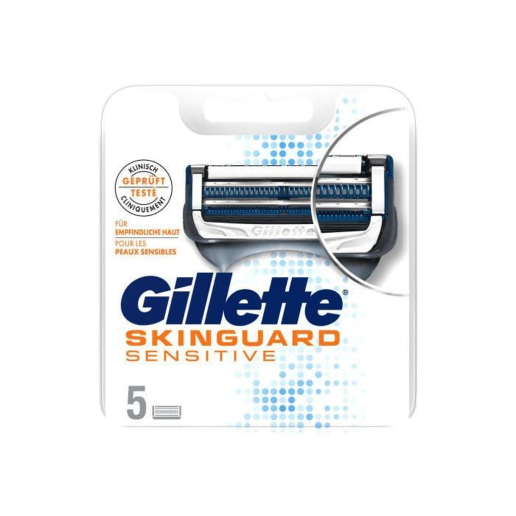 Gillette Fusion Skinguard Sensitive 5 Stuks - Navulmesjes