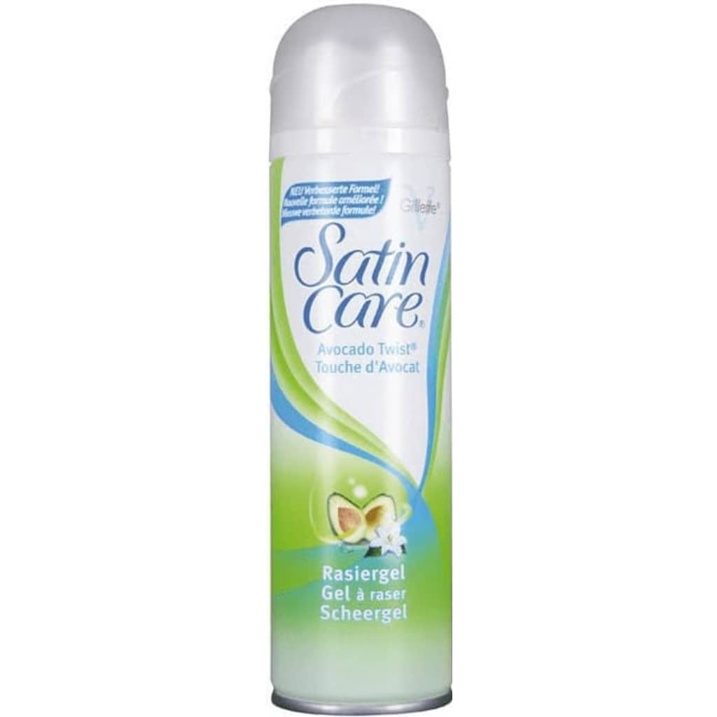 Gillette Satin Care Scheergel - Avocado Twist 200ml