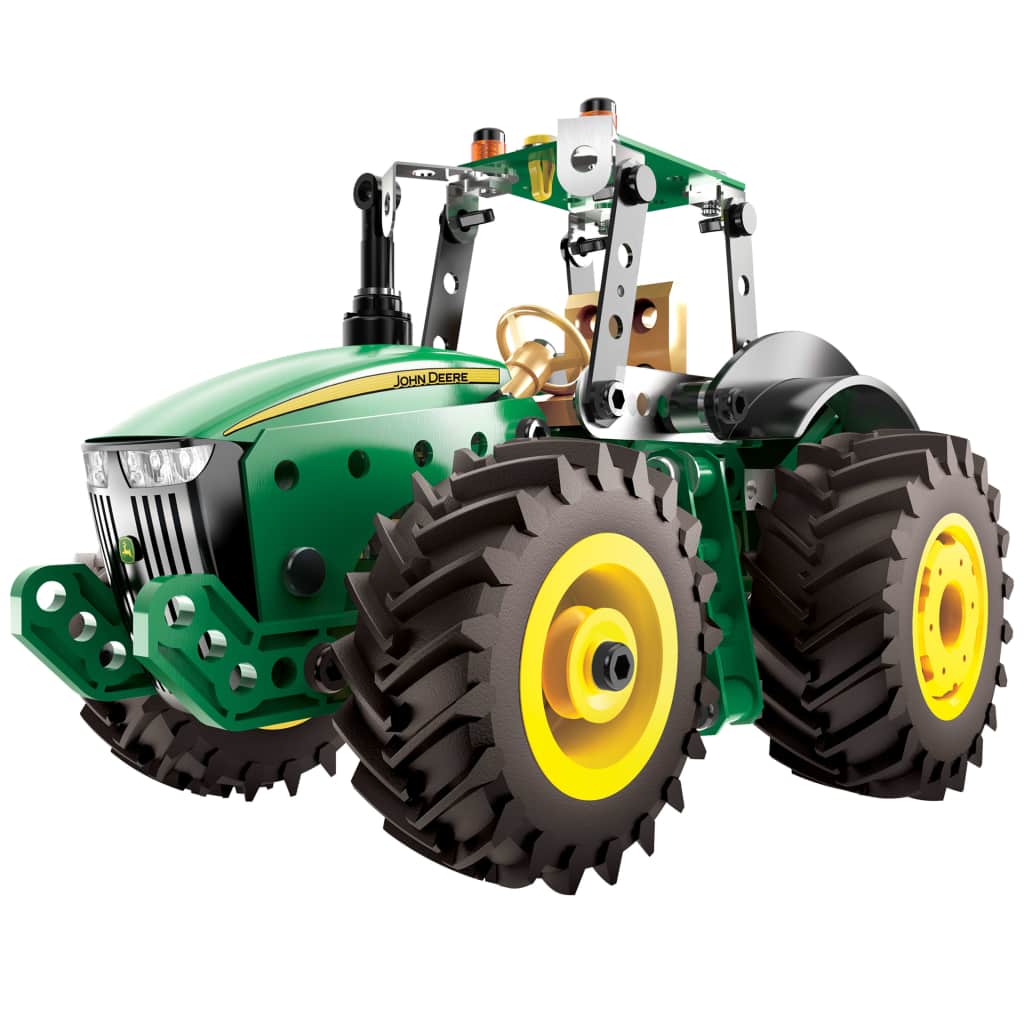 Meccano Modelset tractor John Deere 9RT groen 6038188