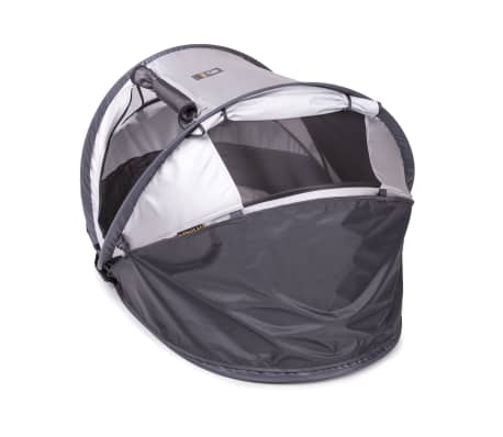 DERYAN Windschutz für Reisebetten Toddler Luxe 110x35x0,5 cm Grau