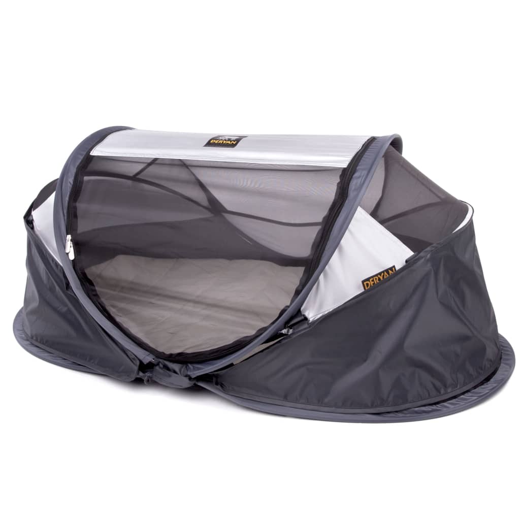 425431 DERYAN Wind Screen ”Baby Luxe” 100x30x0,5cm Grey