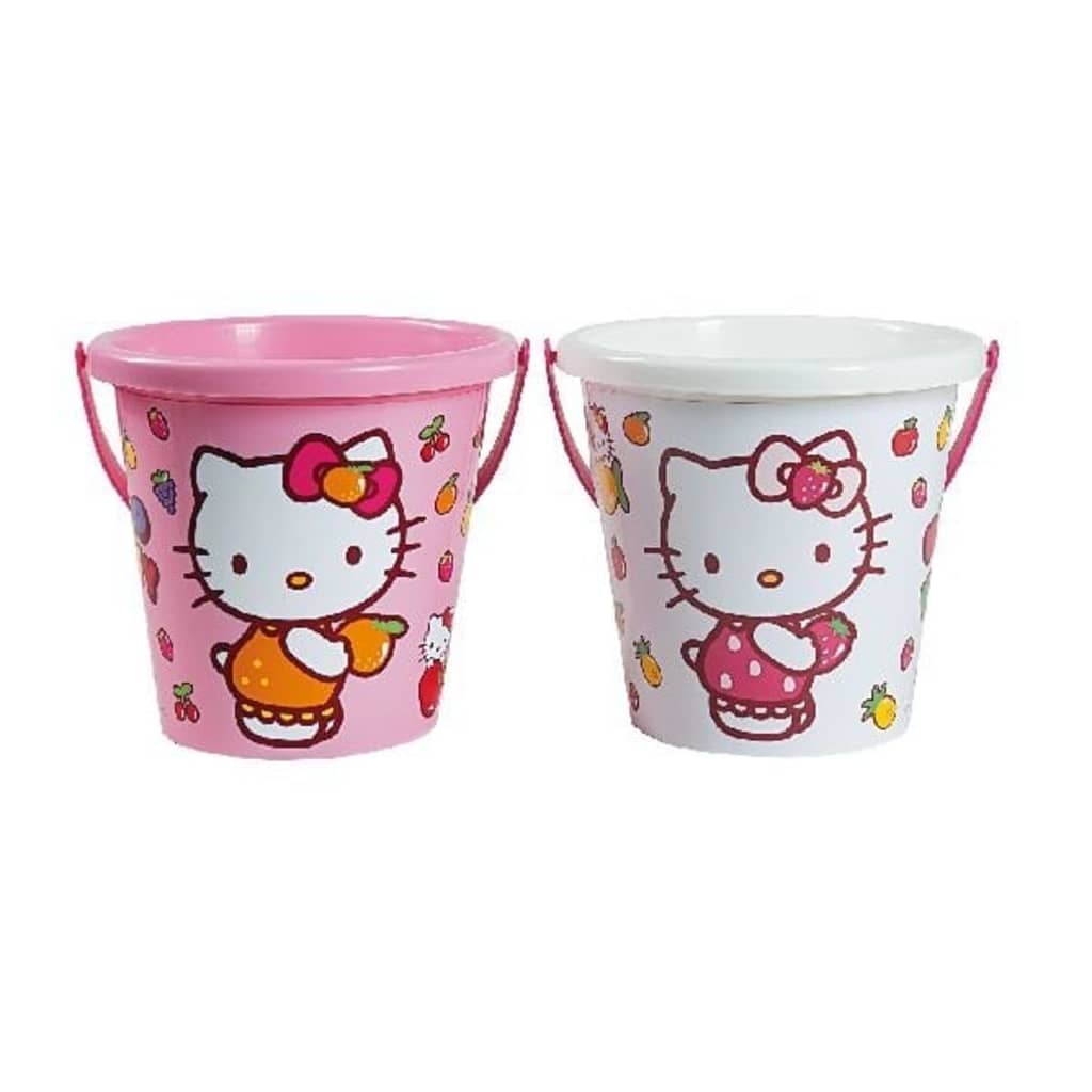 Hello Kitty Emmer 17cm Assorti