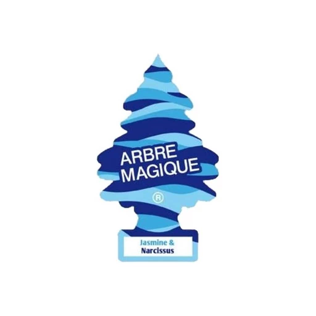 Afbeelding Arbre Magique luchtverfrisser 12 x 7 cm Jasmine & Narcis blauw door Vidaxl.nl