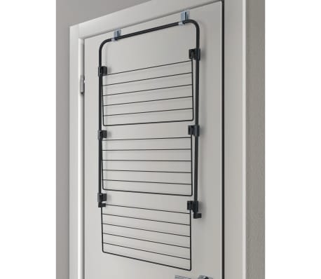 Metaltex S&eacute;choir &agrave; linge suspendu Gale 11 m noir