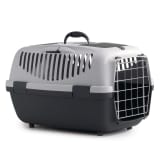 Stefanplast Haustier-Transportbox Gulliver 3 61 x 40 x 38 cm Grau 715042