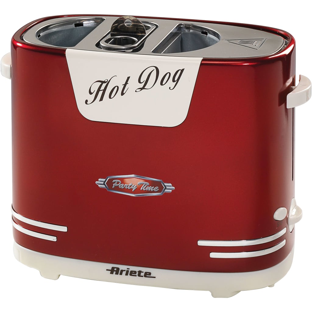 Ariete Hot Dog Pop-Up Machine Party Time Rood