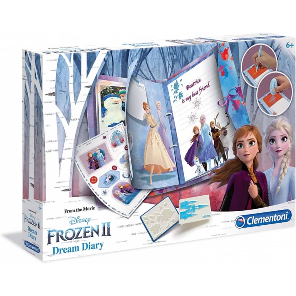 Afbeelding Clementoni Maak je eigen dagboek Frozen II door Vidaxl.nl