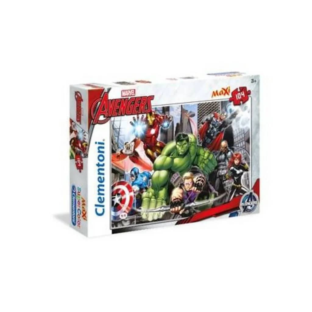 Afbeelding Clementoni supercolor maxi legpuzzel Avengers 104 stukjes door Vidaxl.nl