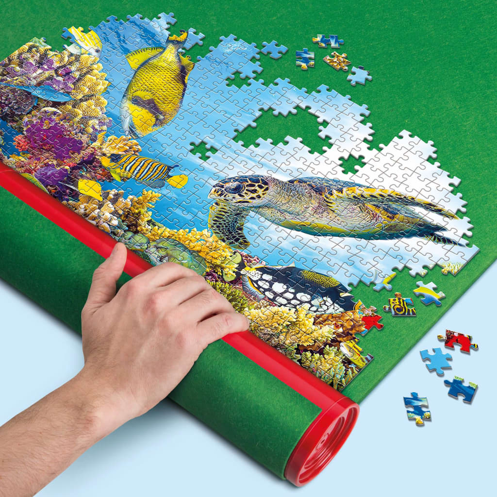 

Clementoni Puzzelmat 105x78 cm vilt groen