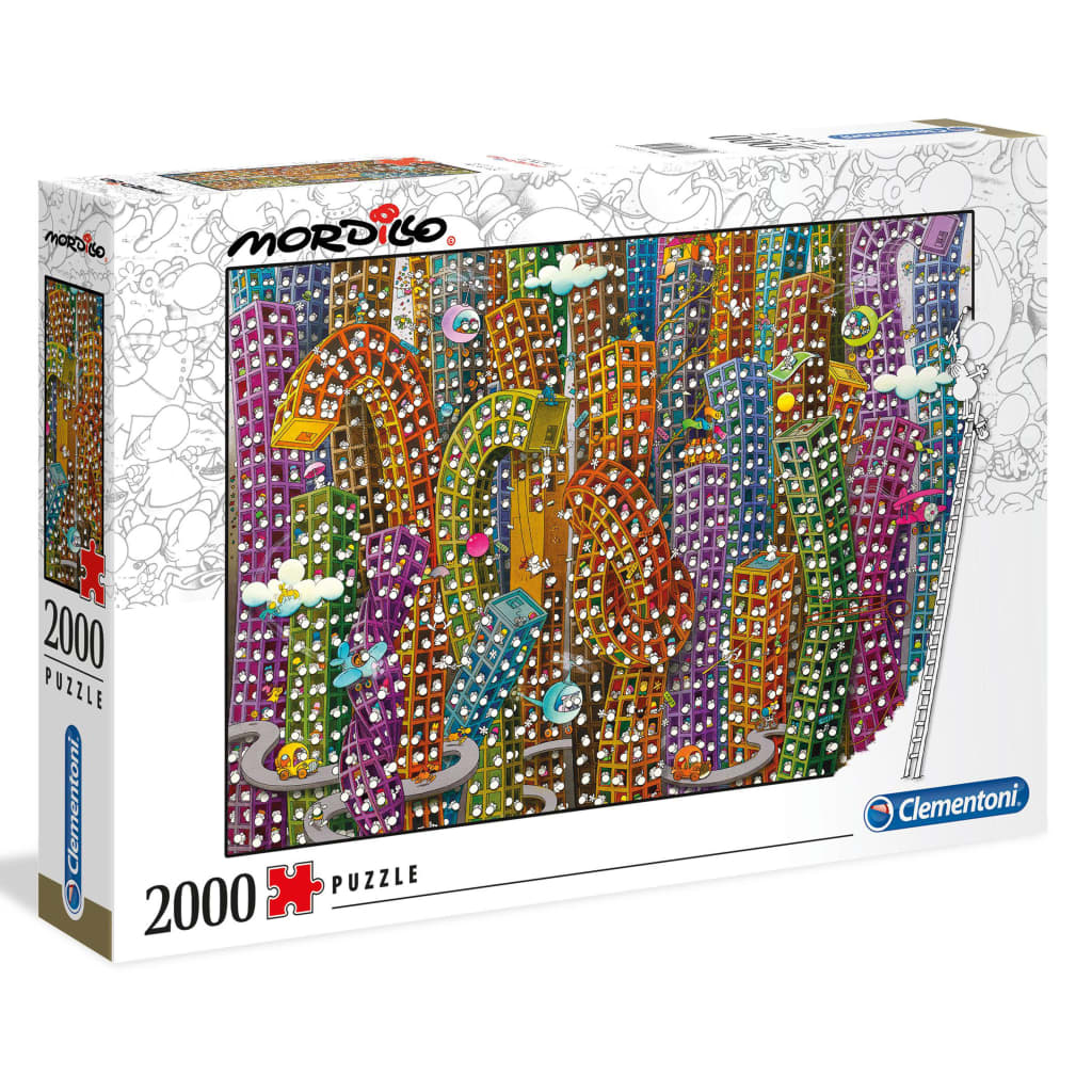 Afbeelding Puzzel Mordillo 2000 Stuks The Jungle (6132565) door Vidaxl.nl