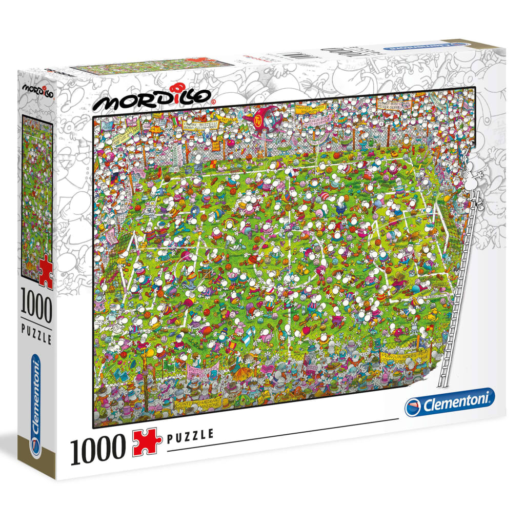 Afbeelding Puzzel Mordillo 1000 Stuks The Match (6139537) door Vidaxl.nl