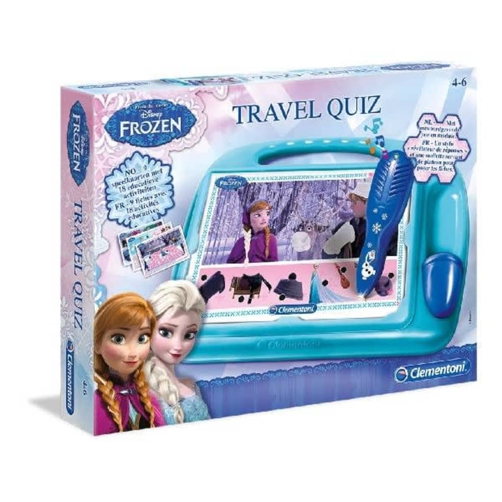 Afbeelding Disney Frozen Travel Quiz Reisspel door Vidaxl.nl