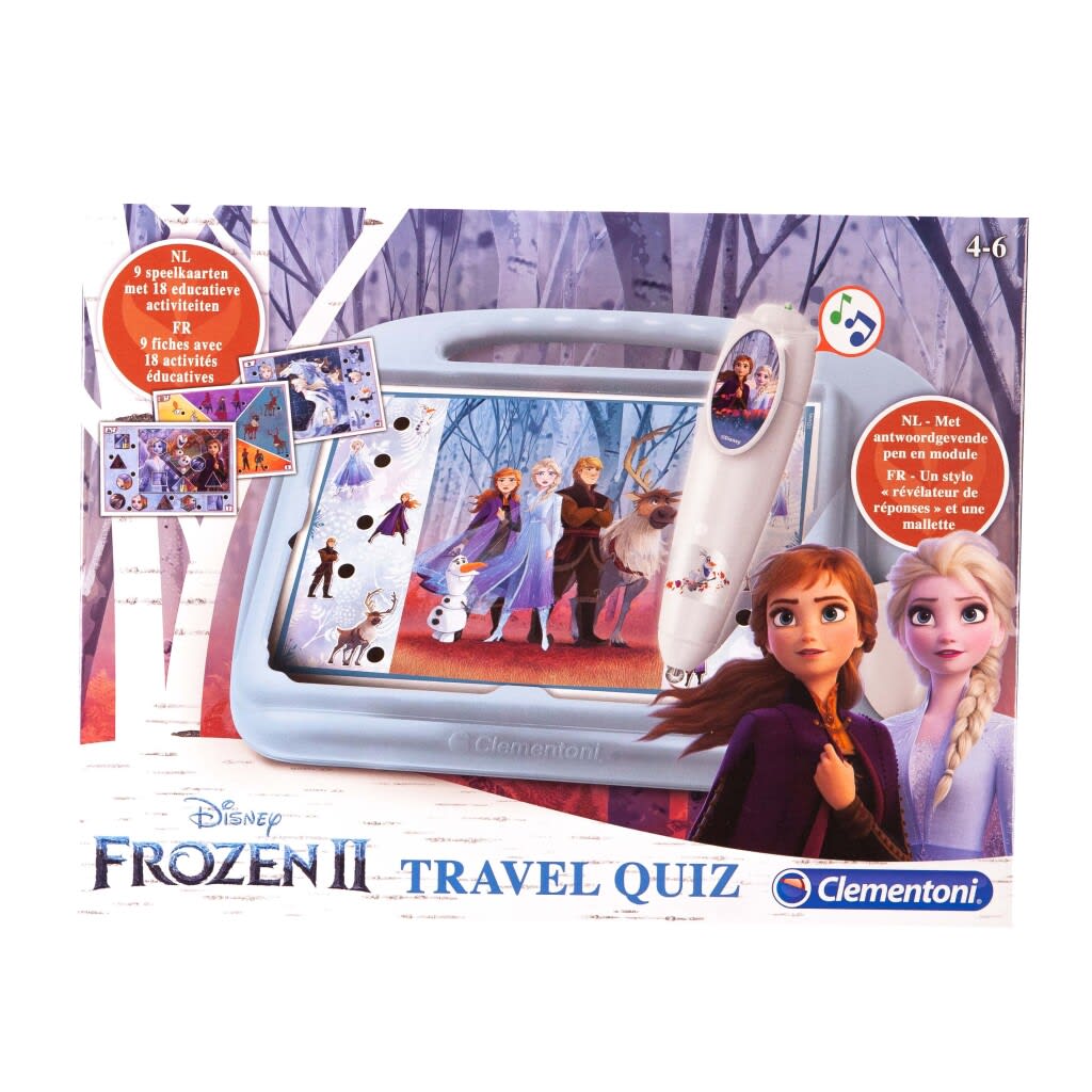 Blue Lagoon Clementoni Disney Frozen 2 Travel Quiz met Geluid