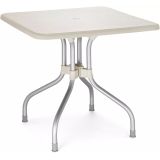 SCAB - Olimpo Klaptafel 80x80 - Wit