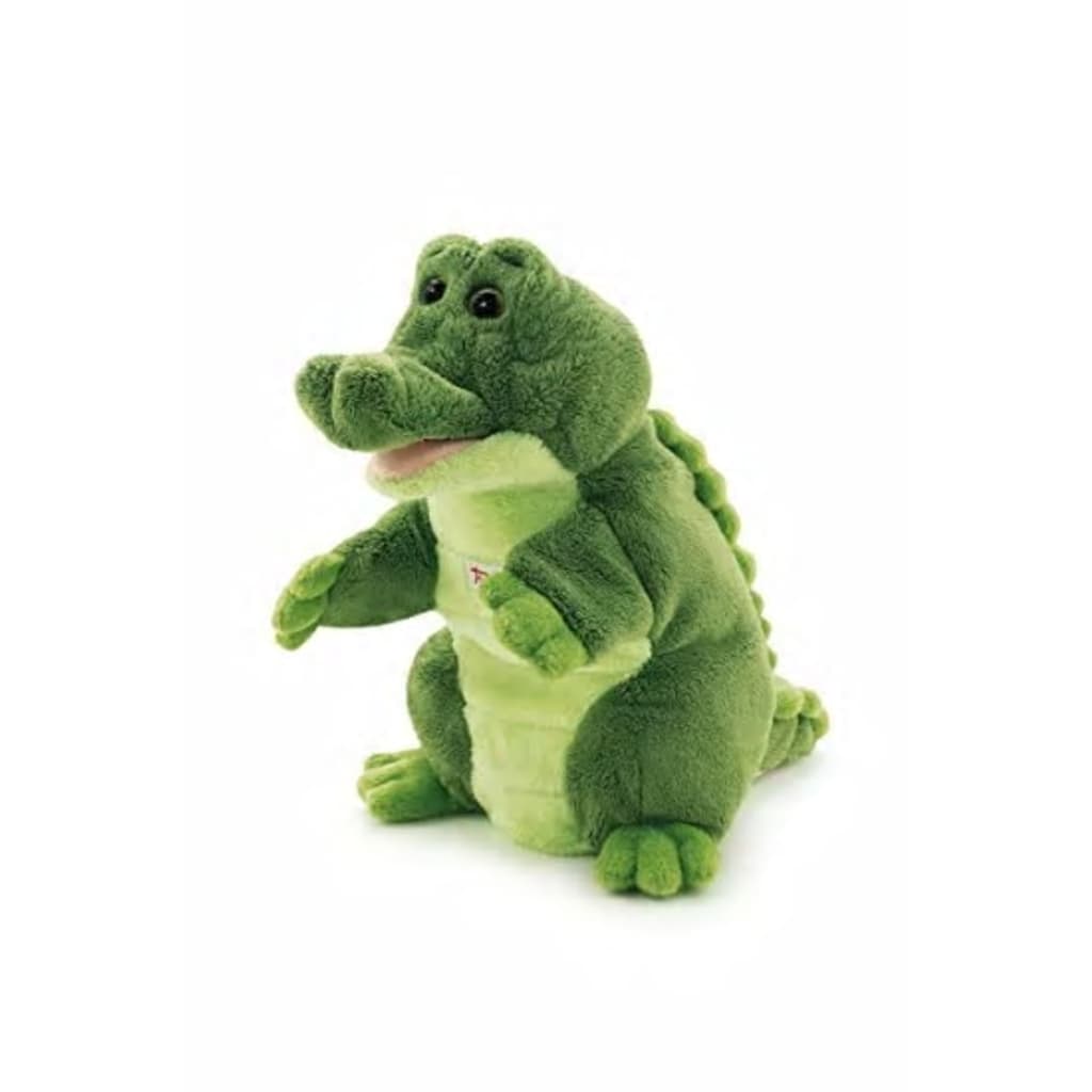 Afbeelding Trudi Handpop Krokodil 25 cm Groen door Vidaxl.nl