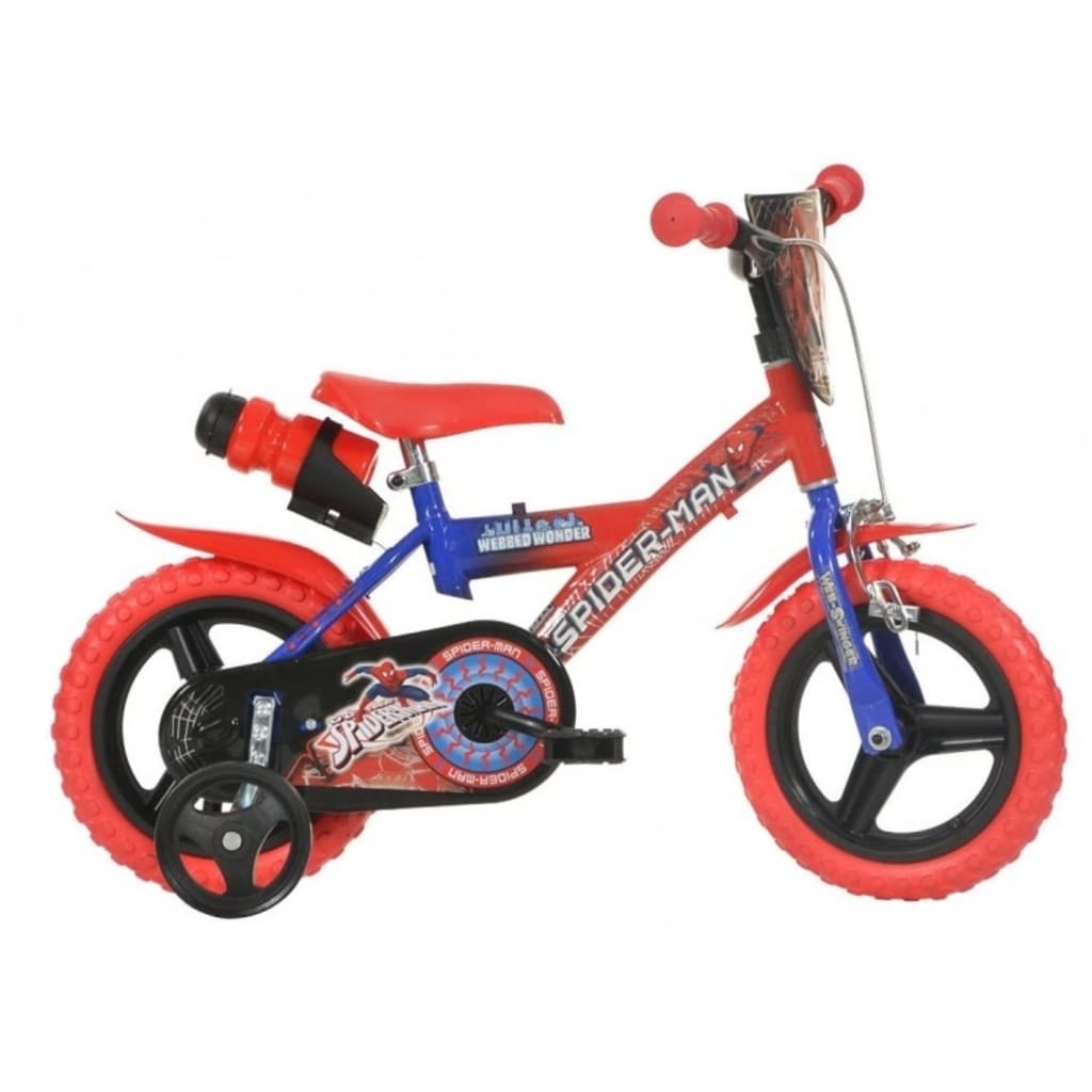 Dino 123GL-SA Spiderman 12 Inch Jongens V-Brake Blauw