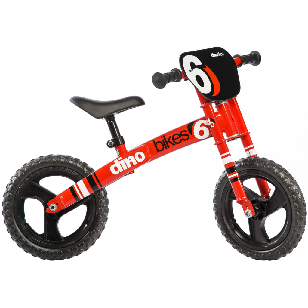 VidaXL - Dino Bikes Loopfiets Runner rood DINO356003