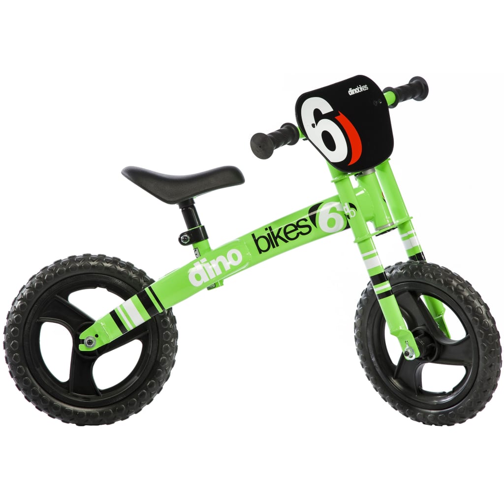 VidaXL - Dino Bikes Loopfiets Runner groen DINO356002