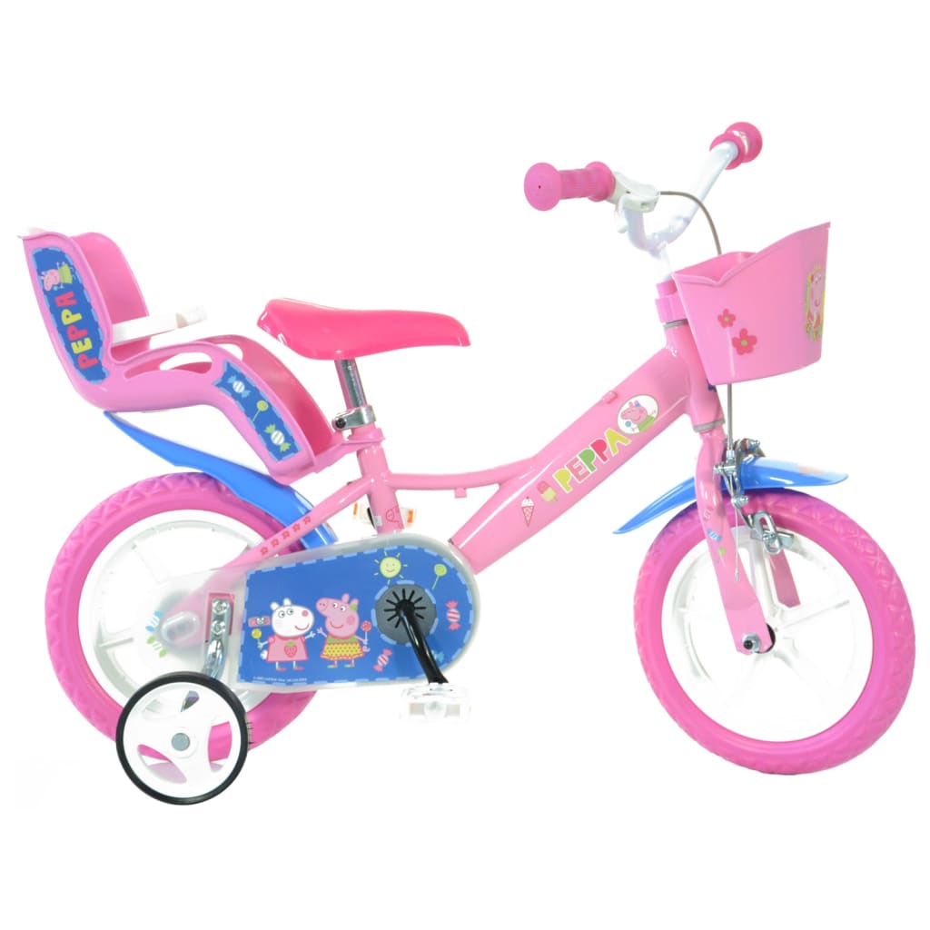 Dino Bikes Kinderfiets Peppa Pig 12"