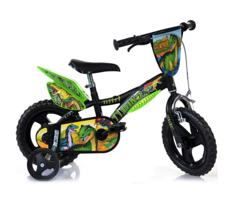 green dinosaur bike