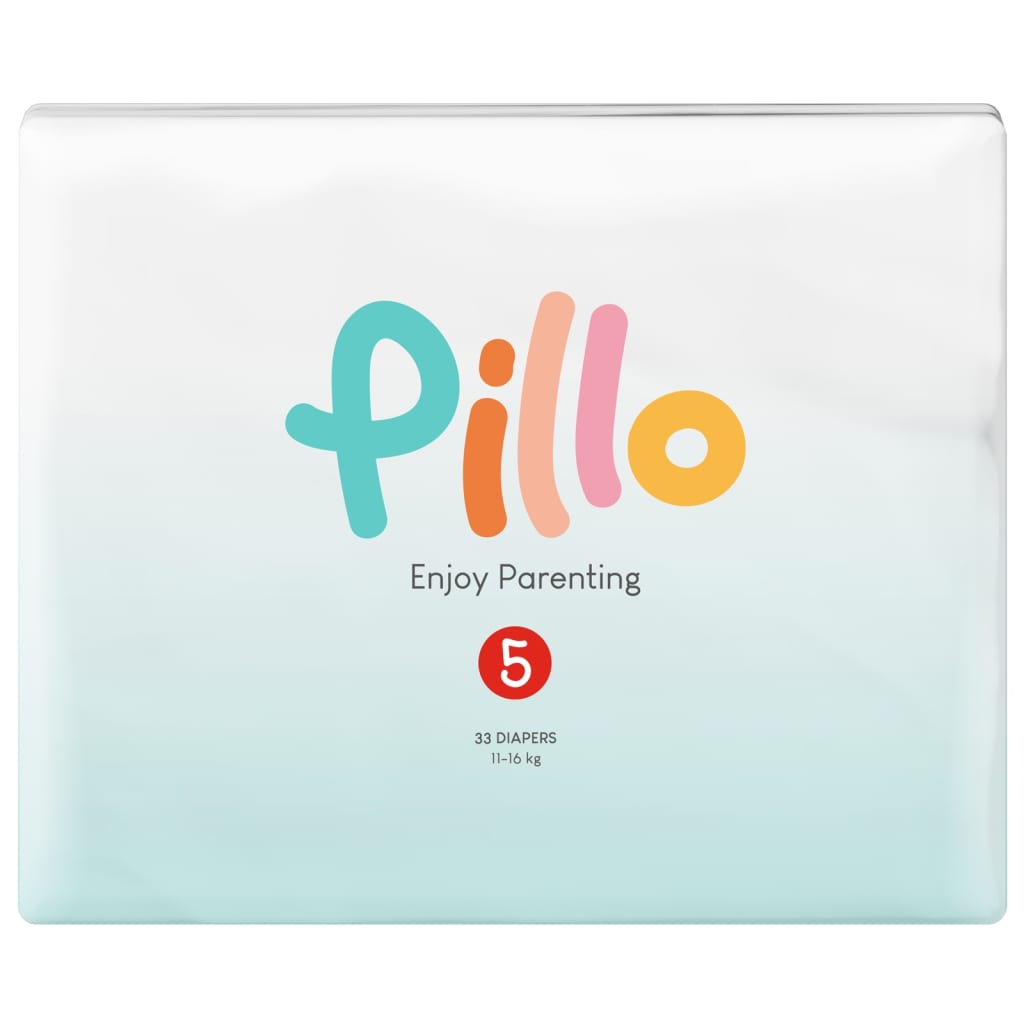 Pillo Vauvanvaipat 132 kpl koko 5 (11-16 kg)