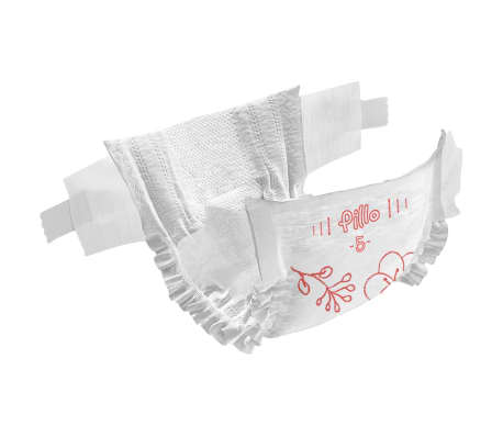 Pillo Couches pour b&eacute;b&eacute;s 132 pcs taille 5 (11-16 kg)