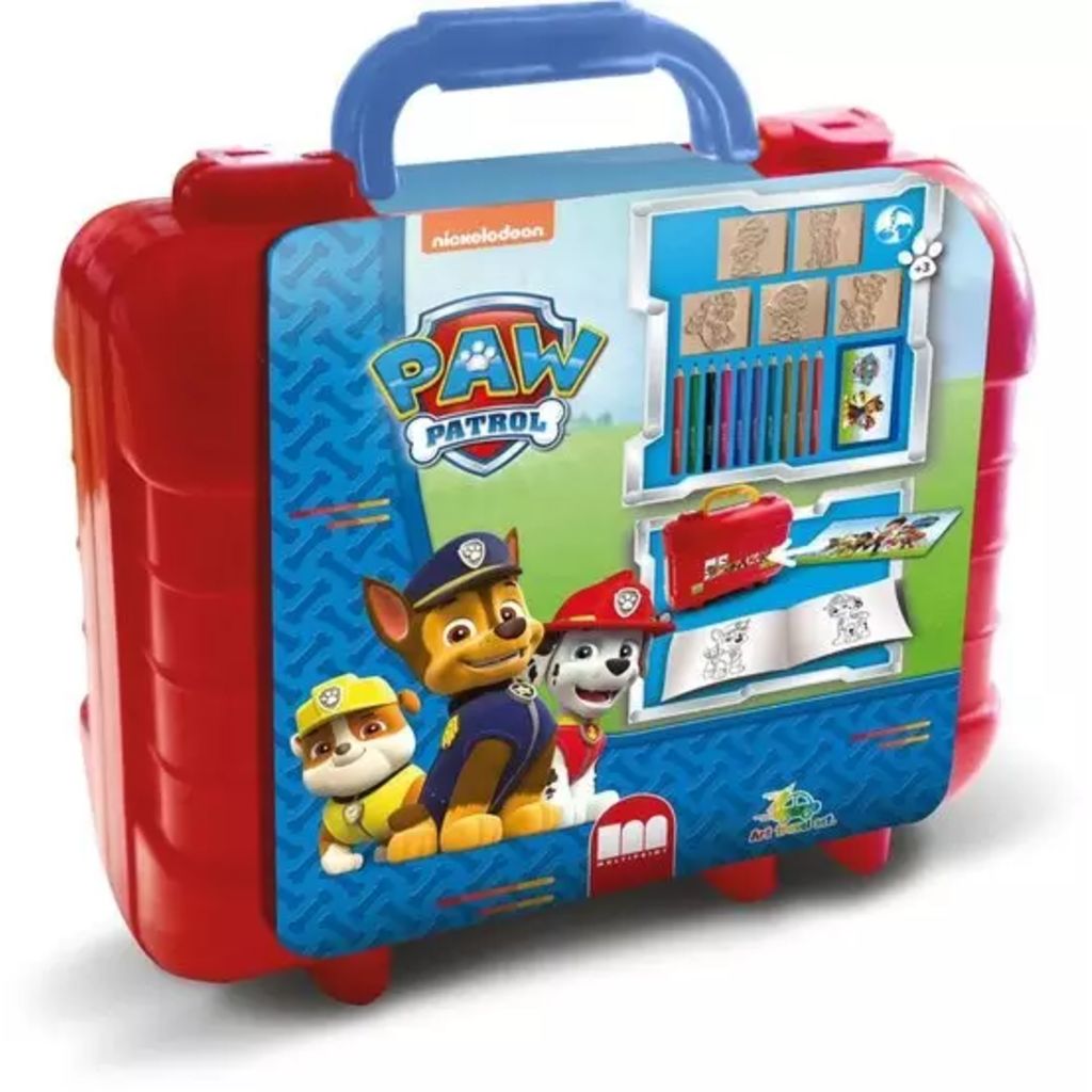 Afbeelding Multiprint Kleurset Koffer PAW Patrol: 81-Delig door Vidaxl.nl