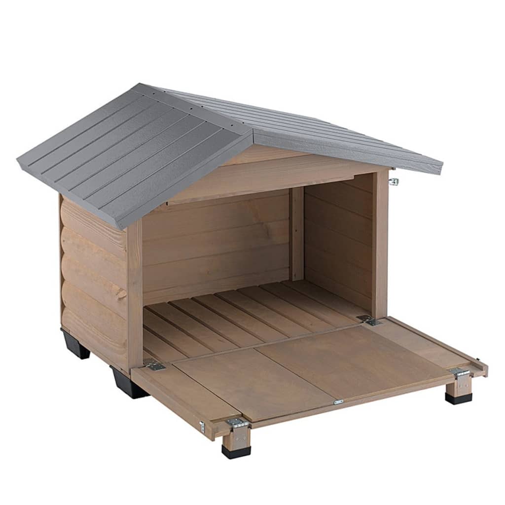 

Ferplast Hondenhok Canada 2 78x57x65 cm grijs 87020000