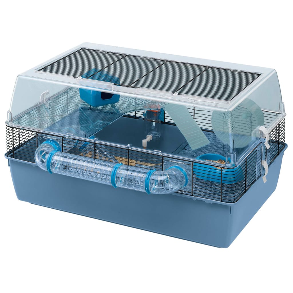 Ferplast Cage pour hamsters Duna Fun Large 71,5x46x41 cm Bleu
