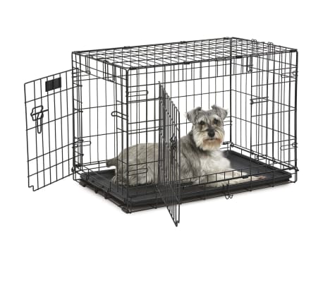 Ferplast Hundekäfig Dog-Inn 75 77,4x48,5x54,6 cm Grau