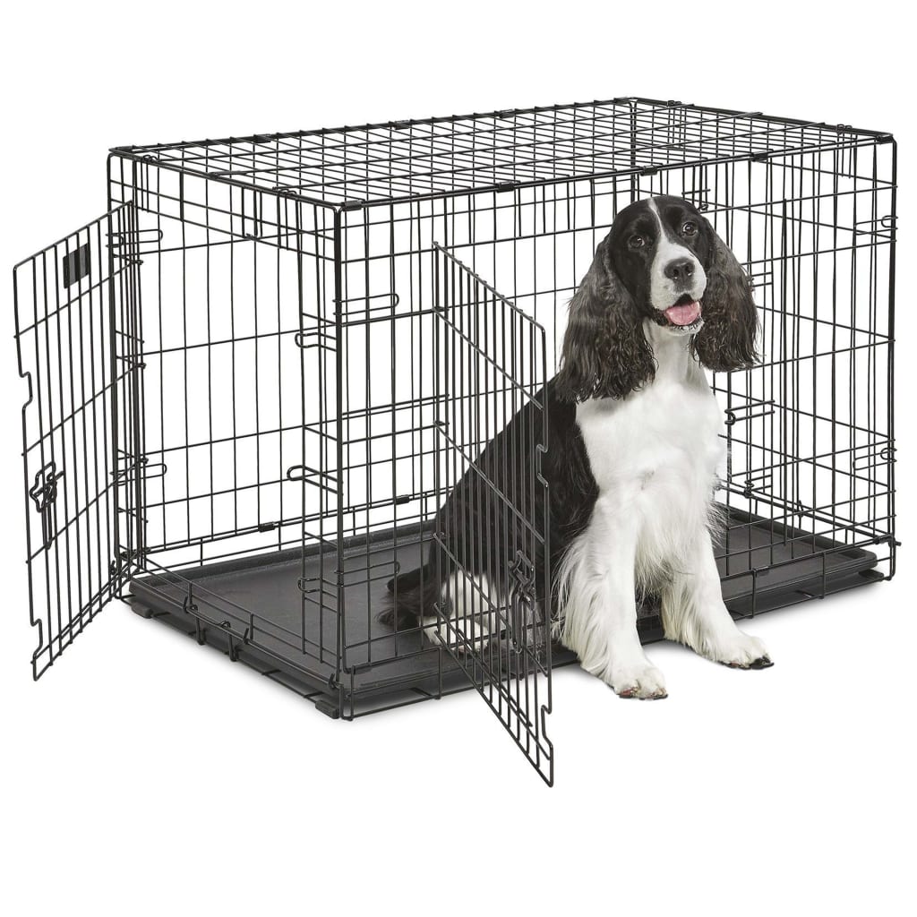 

Ferplast Hondenbench Dog-Inn 90 92,7x58,1x62,5 cm grijs