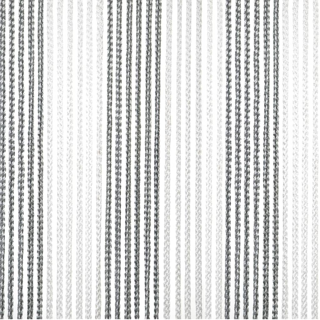 Travellife Insektsgardin för dörr Korda 190x60 cm grå och vit