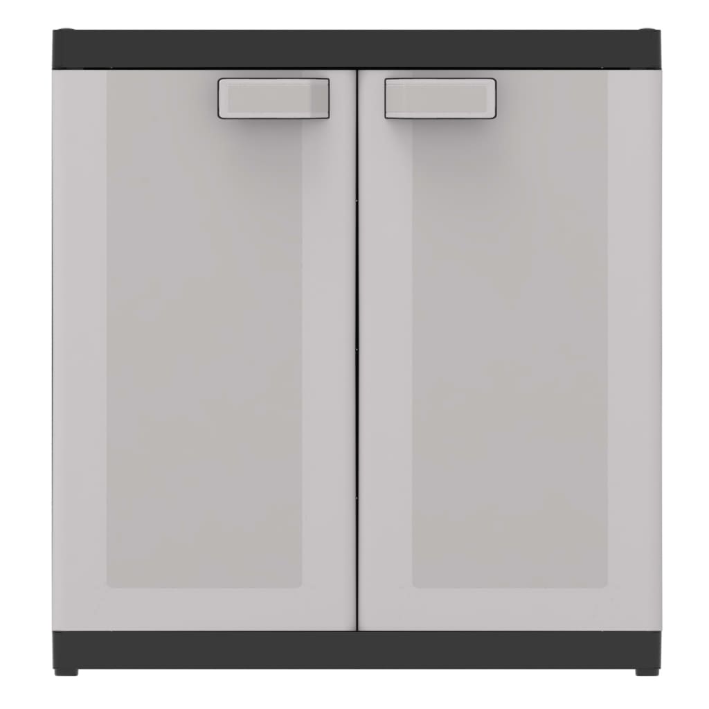 

Keter Opbergkast laag Logico XL 93 cm zwart en grijs