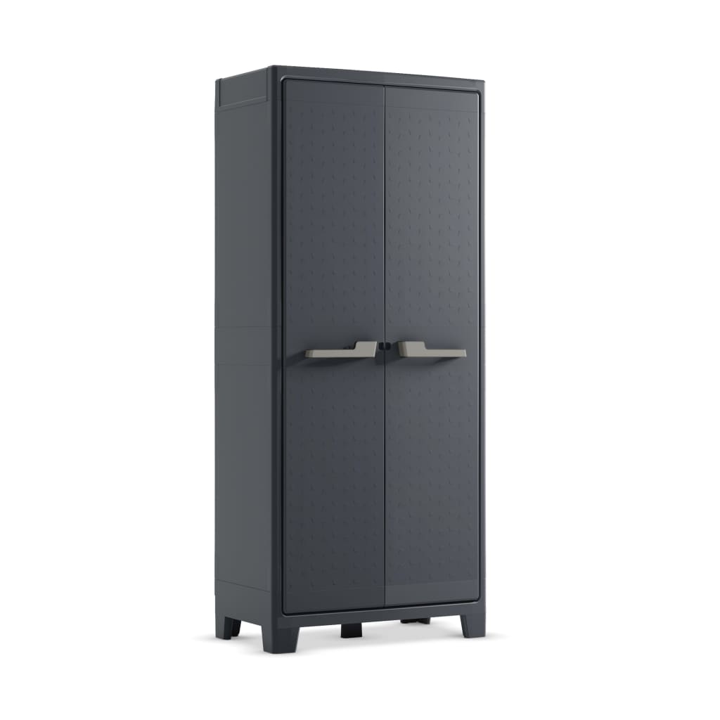 

Keter Opbergkast met schappen Moby 182 cm grafietgrijs