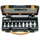 Beta Tools 10-tlg. Steckschlüssel-Satz 920PE/C10 Stahl 009200443