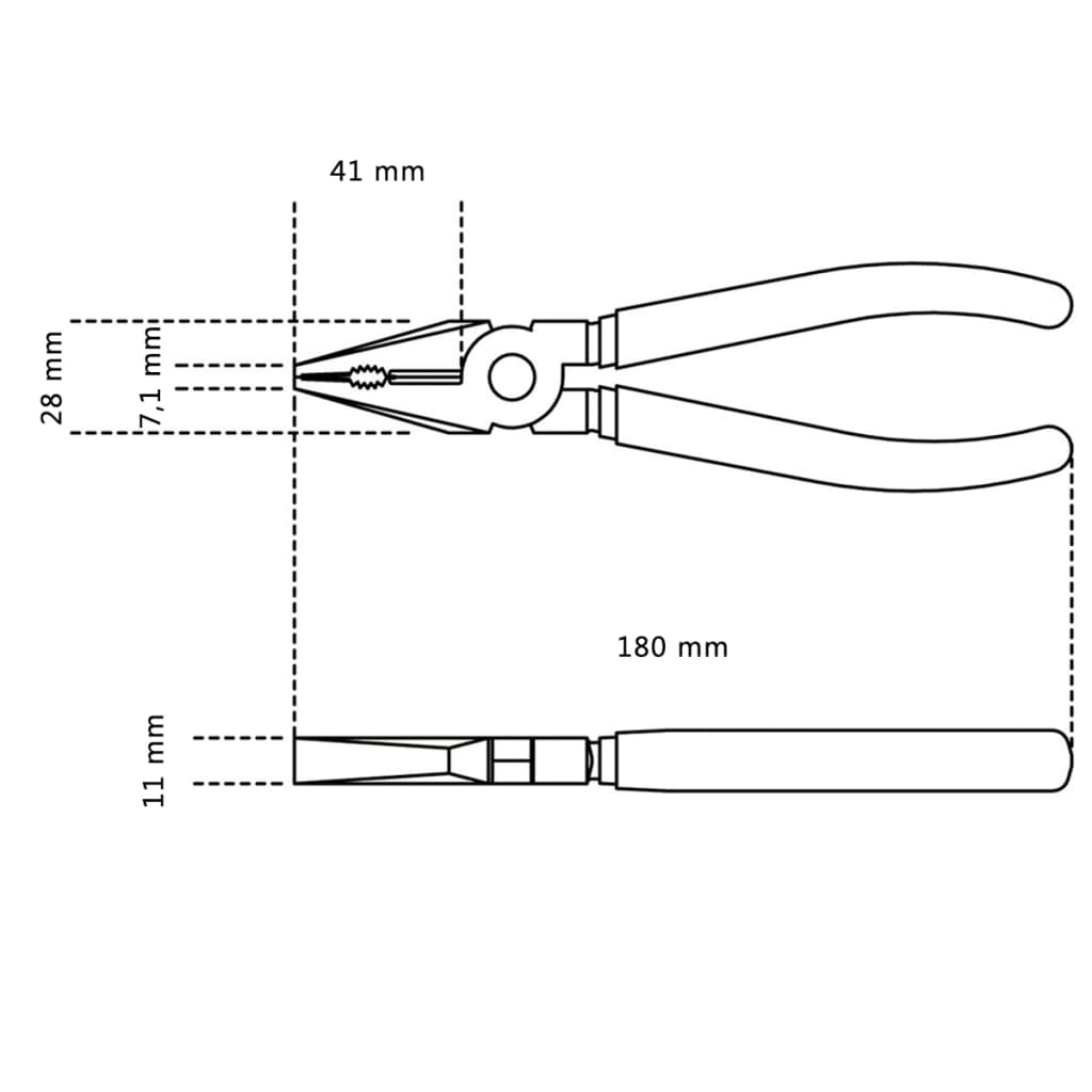 

Beta Tools combinatietang 1150BM 180 mm 011500038