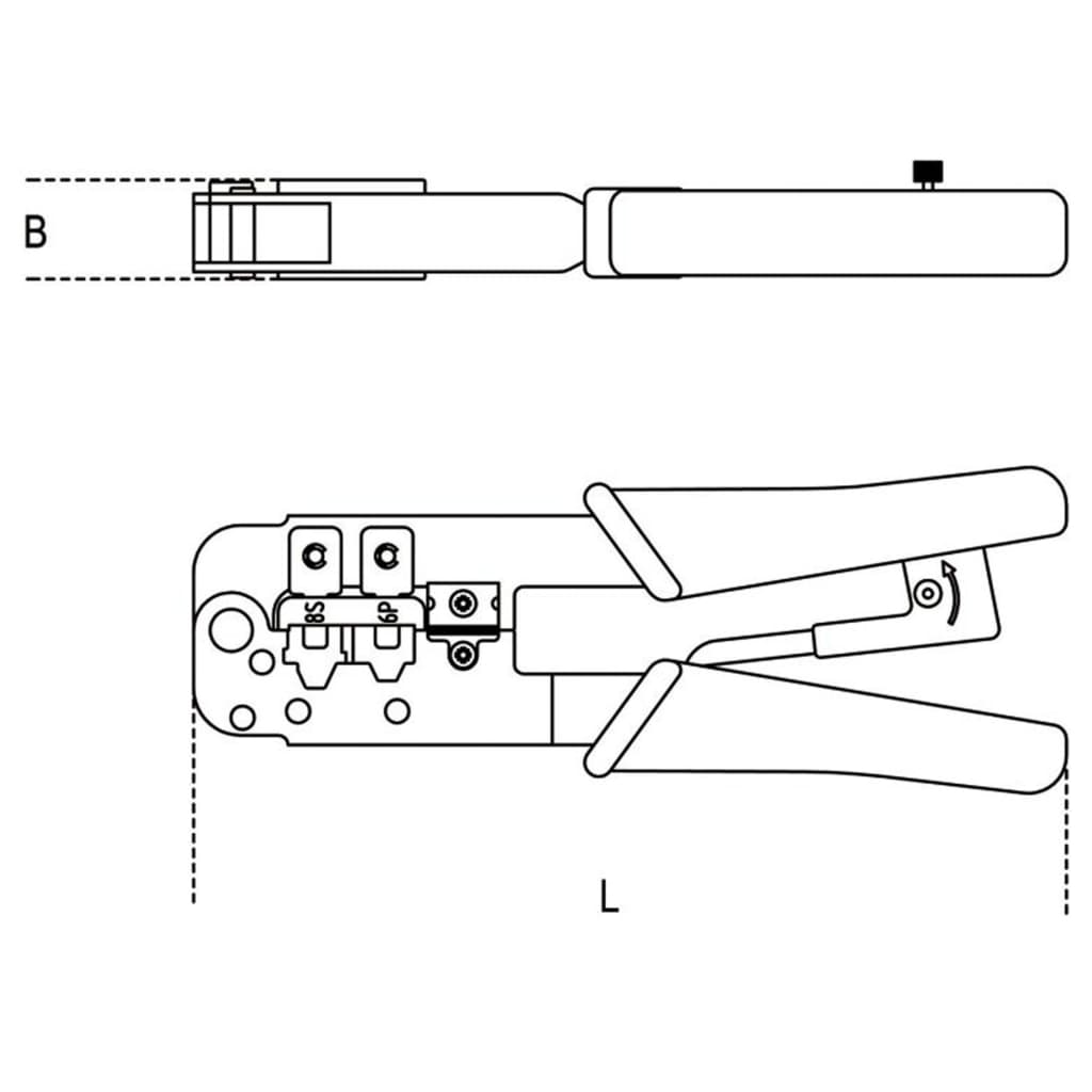 

Beta Tools Kabelschoentang 1601/PC