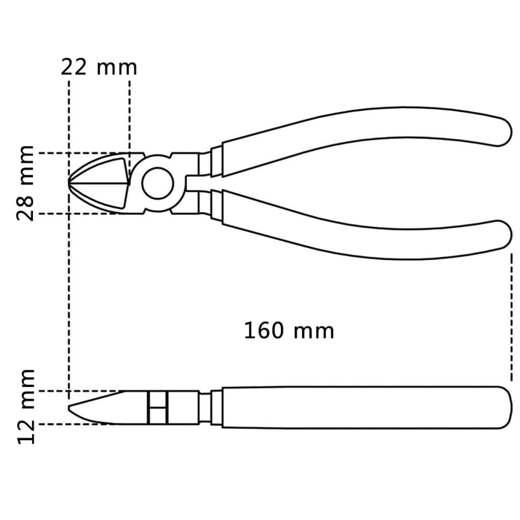 

Beta Tools draadtang 1082 160 mm 010820006