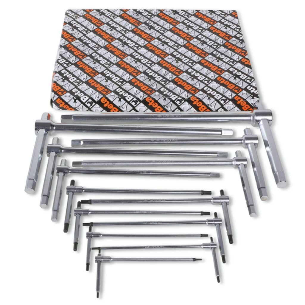 

Beta Tools 6-delige T-handgreepsleutelset 951/S6 met 3 inbussleutels