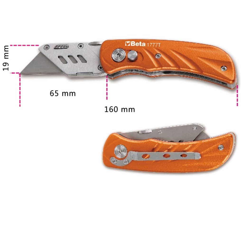 VidaXL - Beta Tools Afbreekmes 1777T roestvrij staal 017770030
