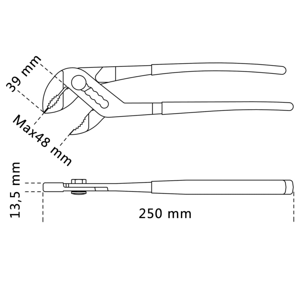 

Beta Tools Waterpomptang 1048V 250 mm 010480115