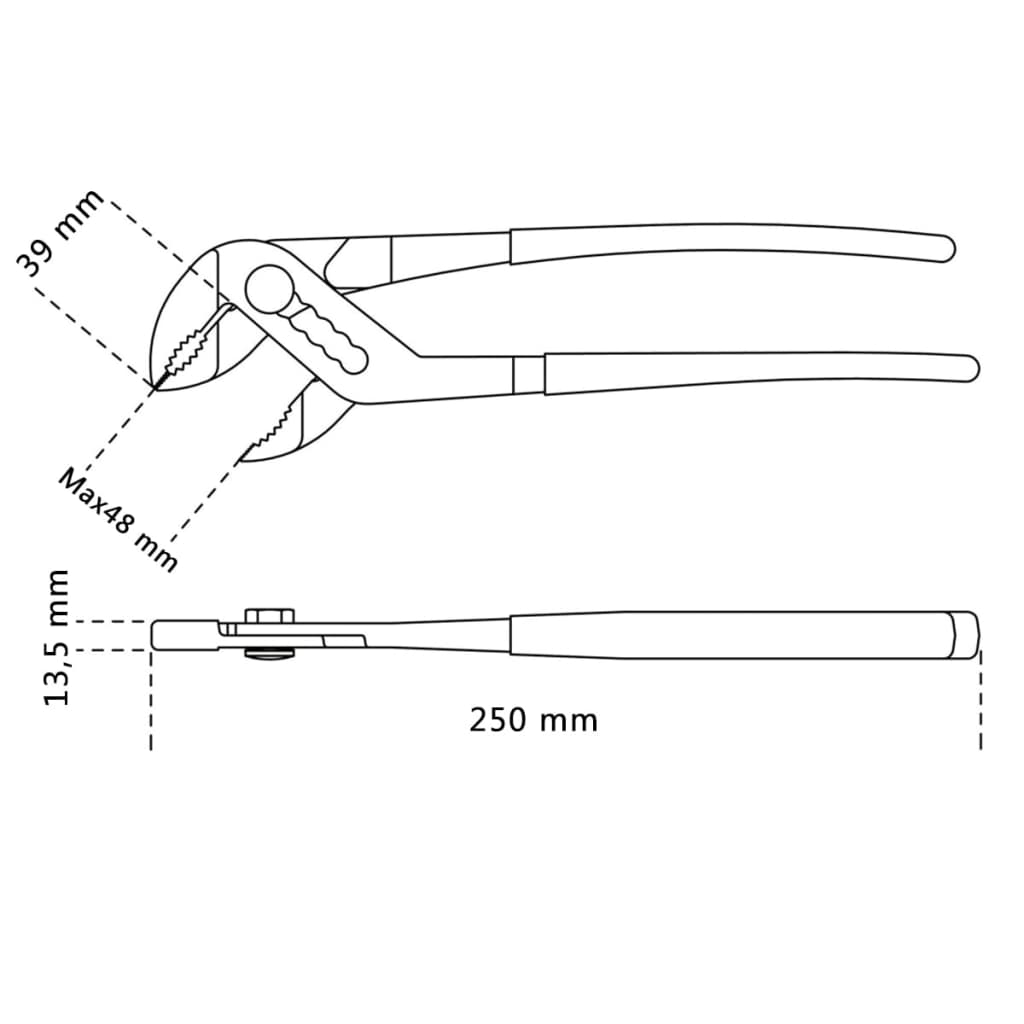 

Beta Tools waterpomptang 1048 250 mm 010480015
