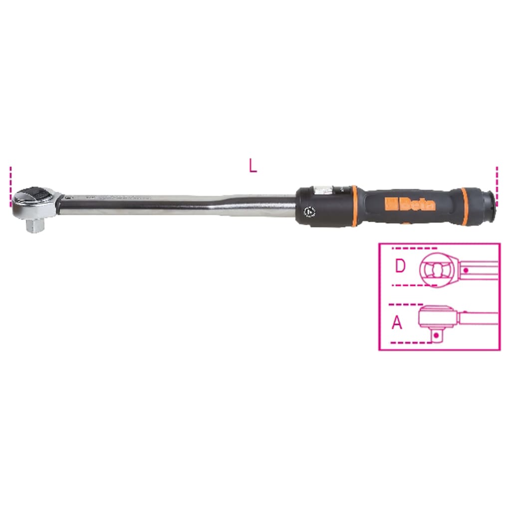 

Beta Tools Momentsleutel met klikmechanisme 666N/30
