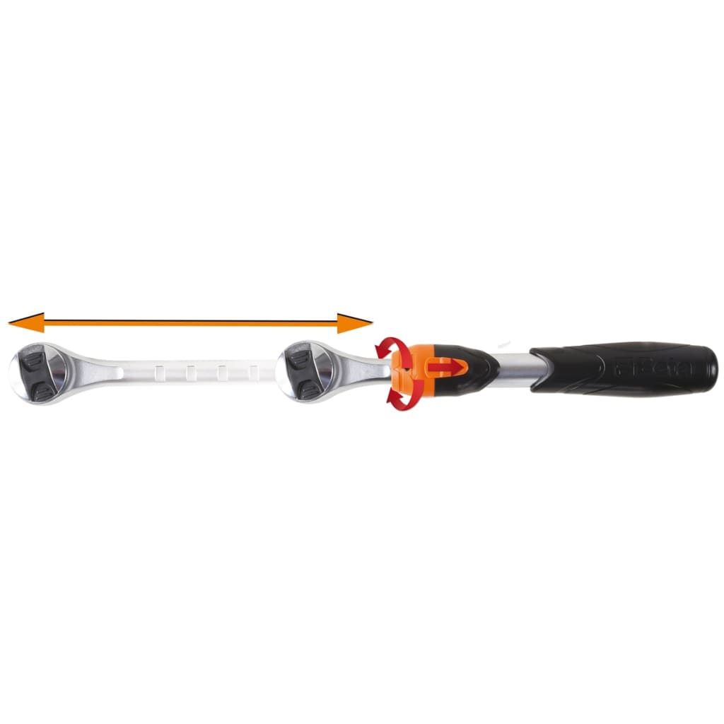 

Beta Tools Ratel uitschuifbaar omschakelbaar 920/55L 1/2'' 009200927