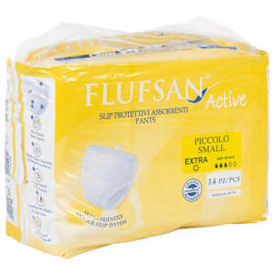 Flufsan inkontinents p&uuml;ksid t&auml;iskasvanutele, 14 tk, suurus S